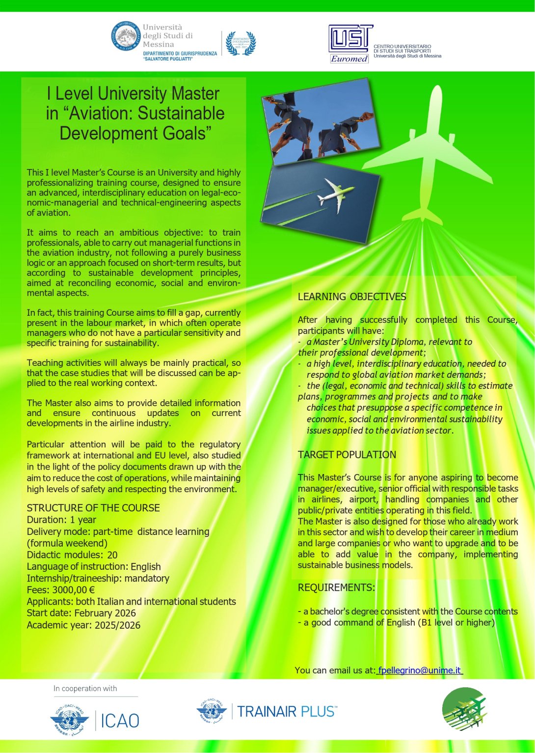Poster AVIATION MASTER 2025