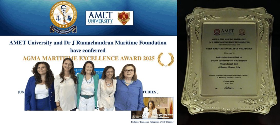 Poster AMET GLOBAL MARITIME AWARDS 2025